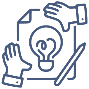 Light Bulb Idea on Paper Symbol - Options and Mockups - HSM